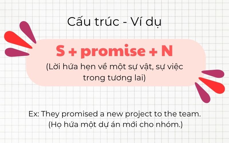 promise + noun