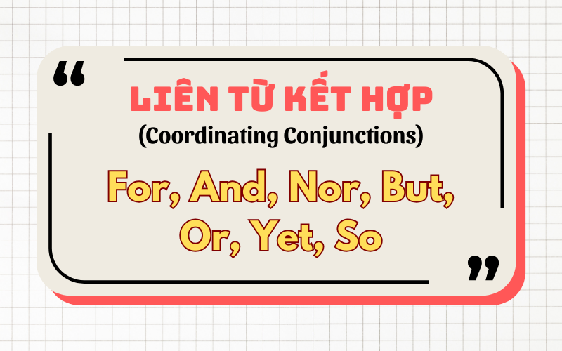 liên từ kết hợp