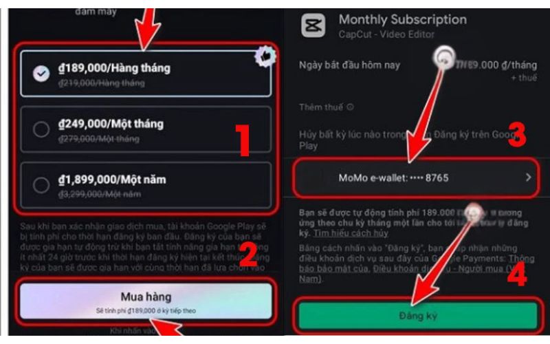 Tìm kiếm và tải phiên bản Pro