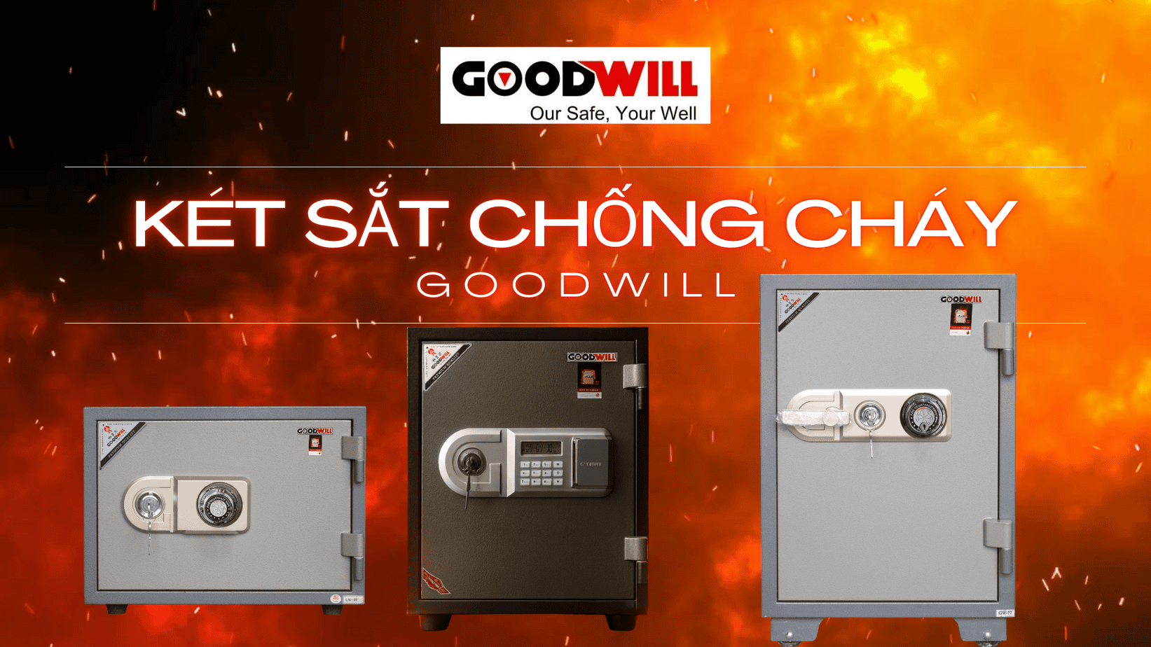 Két sắt chống cháy cao cấp GOODWILL 
