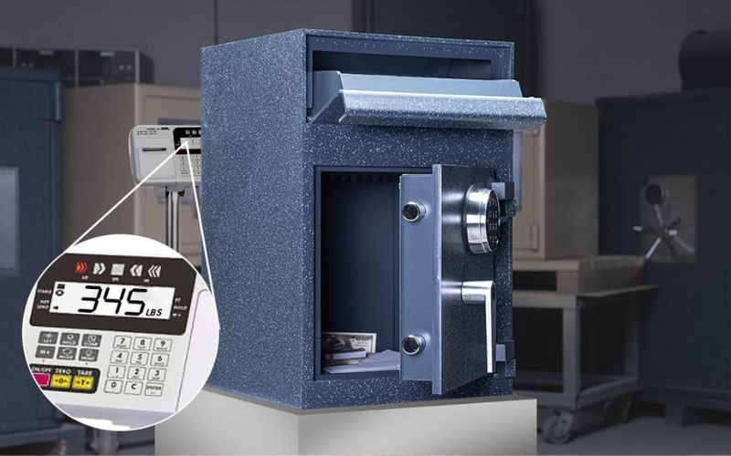 Kiểm tra trọng lượng két sắt